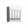 NAS QNAP 262 4-Bay, CPU ARM 2.0GHz Quad core, RAM 4GB, HDD 2.5"/3.5" SATA 6Gbps (neincluse), LAN: 1 x 2.5GbE + 1 x GbE, USB3.2 G