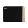 NAS QNAP 664 6-Bay, CPU Intel Celeron N5105/N5095 4-core/4-thread Processor, RAM 8GB (1x 8GB) DDR4, HDD 6 x 2.5"/3.5" SATA 6Gbps