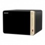 NAS QNAP 664 6-Bay, CPU Intel Celeron N5105/N5095 4-core/4-thread Processor, RAM 8GB (1x 8GB) DDR4, HDD 6 x 2.5"/3.5" SATA 6Gbps