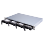 NAS QNAP 431XEU 4-Bay, CPU Annapurna Labs Alpine AL-314 1.7GHz Quad Core, 2GB DDR3 SODIMM (max. 8GB), 2.5/3.5 SATA 6Gbps HDD (ne