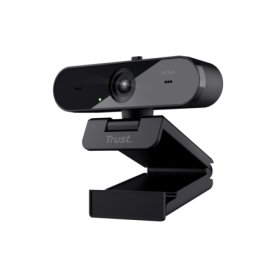 Camera web Trust Taxon QHD, interfata USB 2.0, lungime cablu 180cm, sensibilitate 56 dB, microfon dual omnidirectional, rezoluti
