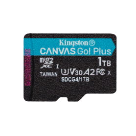Card de Memorie MicroSDXC Kingston,1TB,Canvas GO Plus,Fara Adaptor