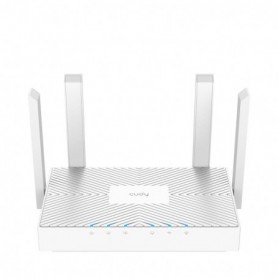 CUDY AC1200 Gigabit Dual Band Wi-Fi Router, Chipset MediaTek, 3 × 10/100/1000Mbps RJ45 Ports, 4 x 5dBi fixed antennas,  WiFi rou