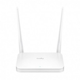 CUDY N300 Wi-Fi Router, Chipset MediaTek, 802.11b/g/n,300Mbps at 2.4GHz, 4 × 10/100Mbps Ports, 2 × 5dBi fixed antennas, WiFi rou