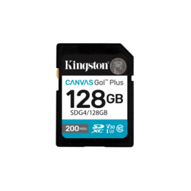 Card de Memorie SD Kingston 128GB  Canvas GO Plus CL 10