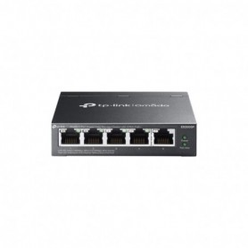Omada 5-Port Gigabit Easy Managed Switch with 4-Port PoE+ PORT: 4× Gigabit PoE+ Ports, 1× Gigabit Non-PoE Ports SPEC: 802.3at/af