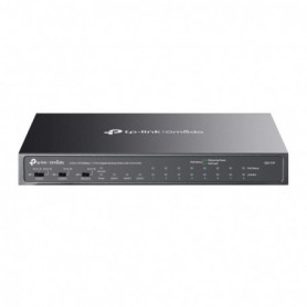 Omada 8-Port 10/100Mbps + 3-Port Gigabit Desktop Switch with 8-Port PoE+ PORT: 8× 10/100 Mbps PoE+ Ports, 2× Gigabit Non-PoE Por