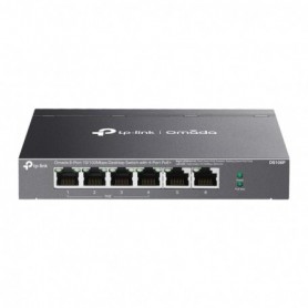 Omada 6-Port 10/100 Mbps Desktop Switch with 4-Port PoE+ PORT: 4× 10/100 Mbps PoE+ Ports, 2× 10/100 Mbps Non-PoE Ports SPEC: 802