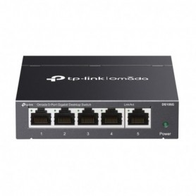 Omada 5-Port Gigabit Desktop Switch PORT: 5× Gigabit RJ45 Ports SPEC: Desktop Steel Case FEATURE: Plug and Play