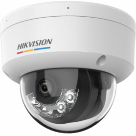 Camera de supraveghere IP Dome 4MP ColorVu 3.0 Hikvision DS-2CD1147G3H-LIU(2.8MM), lentila fixa 2.8mm, iluminare: Color: 0.0001 