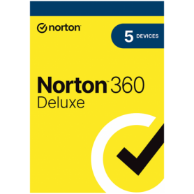 Norton 360 Deluxe 5 Devices, 1 year, ESD