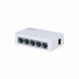 DAHUA 5 PORT UNMANAGED SWITCH PFS3005-5ET-L-V2, Interffata: 5 x 100Mbps, alimentare: 5 VDC 1 A, Switching Capacity: 1 Gbit, Pack