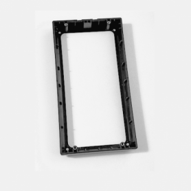 Rama de plastic pentru videointerfon KV8413-open boxes-black , model valabil pentru : DS-KV8213-WME1 , DS-KV8413-WME1 , DS-KV811