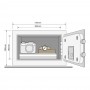 YaleSeif standard compact cu cifru Yale YSV/200/DB1