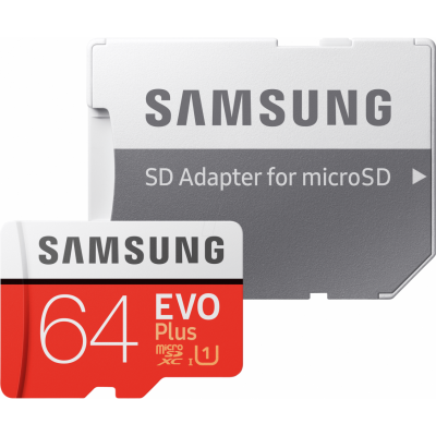 MICROSDXC EVO 64GB CL10 UHS1 W/ AD SM