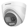 Camera AnalogHD ColorVu 2MP cu PIR si alarma incorporata, lentila 2.8mm, lumina alba 20 m, Audio - HIKVISION DS-2CE72DF3T-PIRXOS