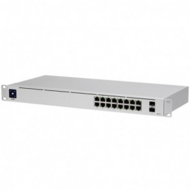 USW-16-PoE 16 RJ45 ports with 2 SFP ports