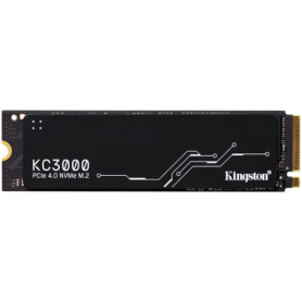 KINGSTON KC3000 512GB SSD, M.2 2280, PCIe 4.0 NVMe, Read/Write 7000/3900MB/s, Random Read/Write: 450K/900K IOPS