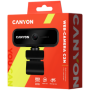 CANYON C2N 1080P full HD 2.0Mega fixed focus webcam with USB2.0 connector, 360 degree rotary view scope, built in MIC, Resolutio