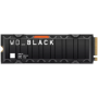 SSD WD Black SN850 HeatSink 1TB M.2 2280 PCIe Gen4 x4 NVMe, Read/Write: 7000/5300 MBps, IOPS 1000K/720K, TBW: 600