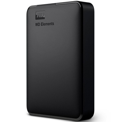 HDD Extern WD Elements Portable 4TB, USB 3.0 Type-A, Black