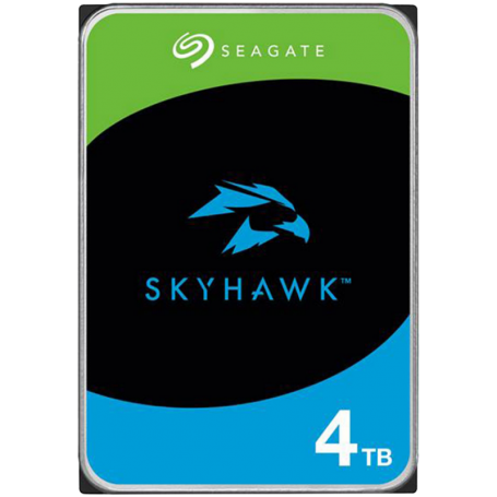 HDD Video Surveillance SEAGATE SkyHawk 4TB CMR (3.5", 256MB, SATA 6Gbps, RV Sensors, Rescue Data Recovery Services 3 ani, 180TB/