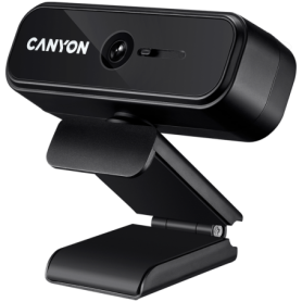 CANYON C2 720P HD 1.0Mega fixed focus webcam with USB2.0. connector, 360° rotary view scope, 1.0Mega pixels, built in MIC, Resol