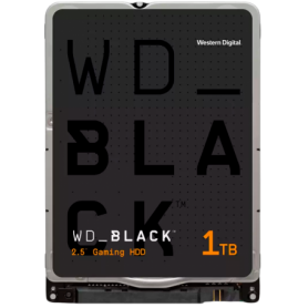 HDD Mobile WD Black 1TB SMR (2.5'', 64MB, 7200 RPM, SATA 6Gbps)
