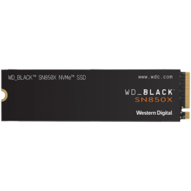 SSD WD Black SN850X 1TB M.2 2280 PCIe Gen4 x4 NVMe, Read/Write: 7300/6300 MBps, IOPS 800K/1100K, TBW: 600