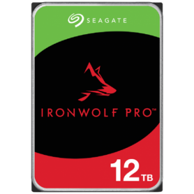 HDD NAS SEAGATE IronWolf Pro 12TB CMR 3.5", 256MB, SATA 6Gbps, 7200RPM, RV Sensors, Rescue Data Recovery Services 3 ani, TBW: 55