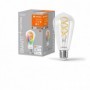 Bec LED RGB inteligent Ledvance SMART+ WiFi Filament Edison, E27, 4.8W (40W), 470 lm, lumina alba si color (2700-6500K)