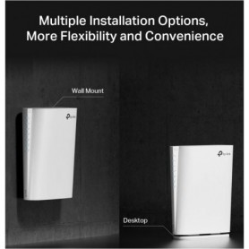 TP-link AX6000 Wi-Fi6 Range Extender, Dual-Band, RE900XD, 1× Port Multi- Gig de 2.5 Gbps + 2× Porturi Gigabit, Standarde Wireles