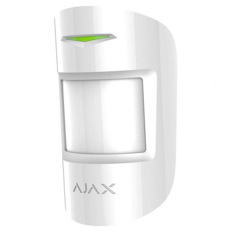 "Detector de miscare in dubla tehnologie PIR+MW, alb - AJAX Detectie miscare: max. 12 m Sensibilitate: ajustabila 3 nivele Unghi