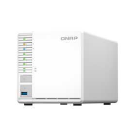 NAS QNAP 262 3-Bay, CPU Intel Celeron N5105/N5095 4-core/4-thread Processor, RAM 8 GB (onboard, not expandable), HDD 3.5" SATA 6