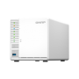 NAS QNAP 262 3-Bay, CPU Intel Celeron N5105/N5095 4-core/4-thread Processor, RAM 8 GB (onboard, not expandable), HDD 3.5" SATA 6