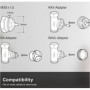 TP-LINK KE100 KIT, Termostat smart wireless pentru calorifer, 2.4 GHz Wi-Fi, 868 MHz, Android 5.0 sau mai recentă, iOS 10 sau ma