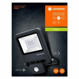Proiector LED cu senzor de miscare si lumina Ledvance ENDURA FLOOD, 30W ,220-240V, 2700 lm, lumina neutra (4000K), IP44, 223x170
