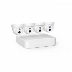 Tenda kit supraveghere 4 canele POE K4P-4CR, rezolutie: 4MP, latime banda: 60Mbps, intrari audio: 1 ch, RCA, iesire HDMI: 1-ch, 