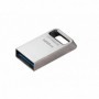 Memorie USB Flash Drive Kingston 128GB Data Traveler Micro, USB 3.2 Gen1, Metalic