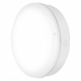 Aplica LED pentru exterior Ledvance SURFACE BULKHEAD 300 ON/OFF, 15W, 1400 lm, lumina neutra (4000K), IP65, Ø30cm, plastic, Alb