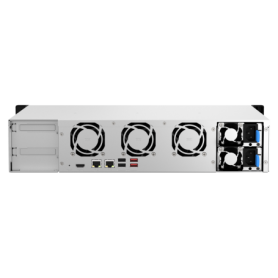 NAS QNAP 864eU 8-Bay, CPU Intel Celeron N5105/N5095 4-core/4-thread processor, burst max. 2.9 GHz, RAM 4GB DDR4, (2 SODIMM slots