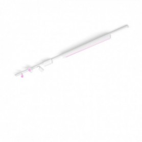 Spot LED RGB Philips Hue Perifo, kit de baza, 3 spoturi + bara luminoasa, Bluetooth, control vocal, 24V, lumina alba si color (2
