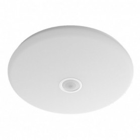 Plafoniera LED Philips Mauve CL252, cu senzor de miscare, 16W, 1700 lm, lumina calda (2700K), IP20, 32cm, Alb