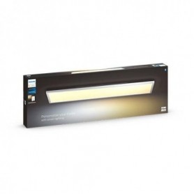 Panou LED Philips Hue Aurelle REC, Bluetooth, 39W, 3750 lm, lumina alba (2200-6500K), IP20, 4.6x30x120cm, Aluminiu, Alb, Intreru