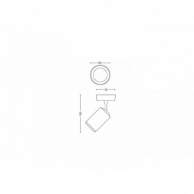 Spot LED RGB Philips Hue Fugato, Bluetooth, GU10, 5.7W, 350 lm, lumina alba si color (2000-6500K), IP20, Metal, Negru