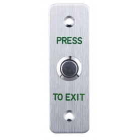 Buton de iesire ND-EB24, Iesire contact: NO/NC, material: otel inoxidabil, montare incastrata, dimensiuni: 29x25x92mm