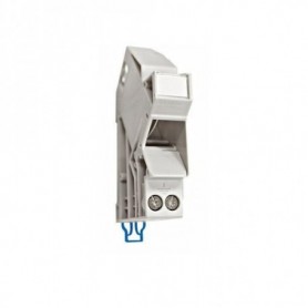Patchpanel TOOLLESS LINE, neechipat, 1 modul, montaj pe sinaHSERH010GS