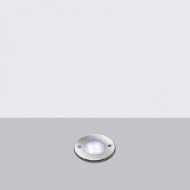 Spot LED incastrat NAUTO IN-GROUND, 1.5W, 180 lm, lumina neutra (3500K), IP68, 88x96mm, metal