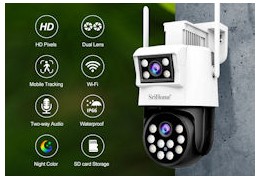 Camera Supraveghere Wireless 2MP Full HD SriHome SH048: Siguranta la Indemana