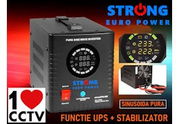 UPS pentru Centrala Termica Strong Euro Power PRO-800E 12V 500W - Protectie Maxima pentru Casa Ta